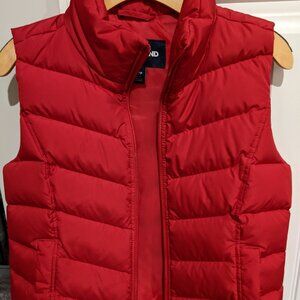 Lands End Women's Down Puffer Vest - Size Small